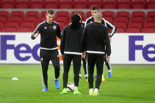 Legioniści trenowali na Amsterdam ArenA