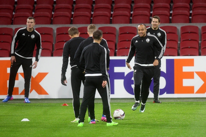 Legioniści trenowali na Amsterdam ArenA