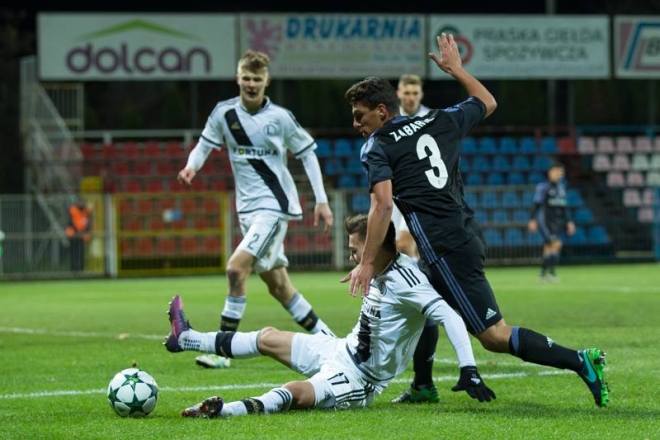 UYL: Legia - Real 1:2 (1:2) - Znów minimalna porażka