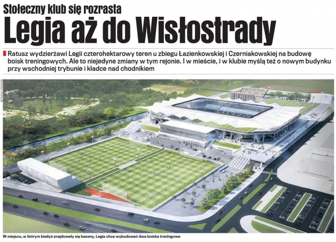 Nowe boiska i pomysł na rozbudowę stadionu