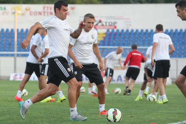 Piłkarze Legii trenowali na stadionie FC Botosani