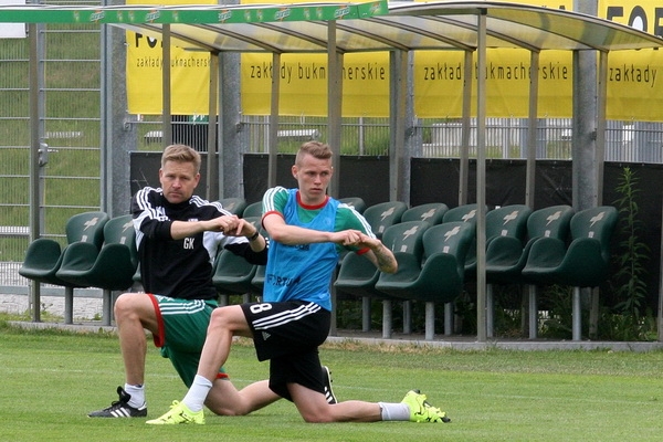 Poniedziałkowy trening już z Vrdoljakiem i Dudą