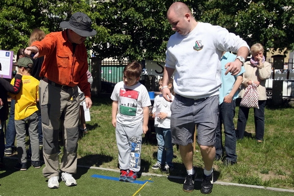 Piknik sportowy na Powiślu z Michałem Kucharczykiem