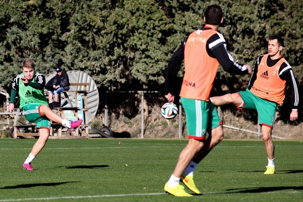 Popołudniowy trening Legii w Sotogrande