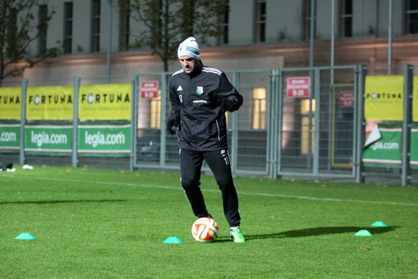 Wspólny trening I zespołu i rezerw