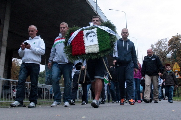 Kibice i klub pamiętali o rocznicy śmierci Kazimierza Deyny