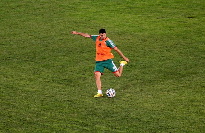 Legioniści trenowali na stadionie w Aktobe