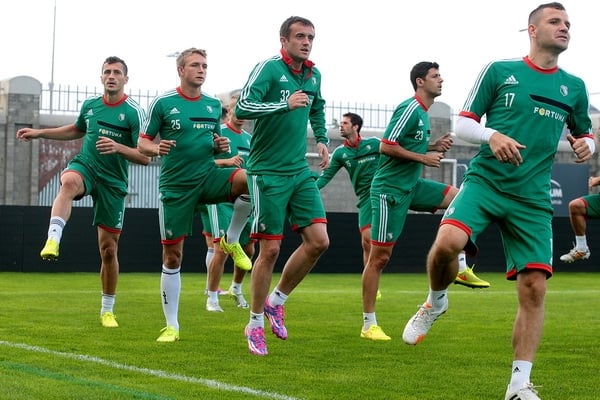 Piłkarze Legii trenowali na Tallaght Stadium