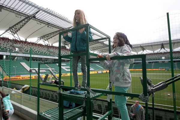 Dzieci ze szkół na Grochowie zwiedziły stadion Legii