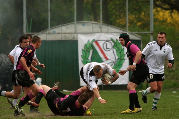 Rugby: Pewna wygrana legionistów