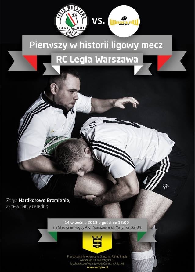 Za tydzień pierwszy mecz rugbystów