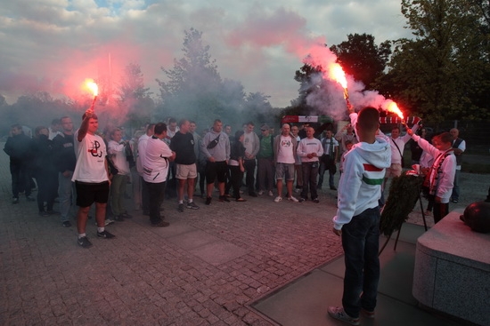 Kibice uczcili pamięć Kazimierza Deyny