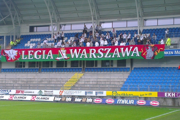 Molde FK - Legia Warszawa 1:1 (1:0) - Remis, ale gra słaba