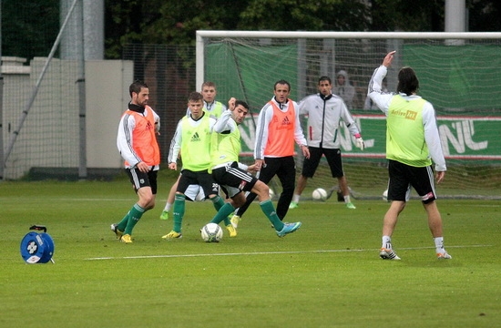 Pierwszy trening w roli mistrzów Polski