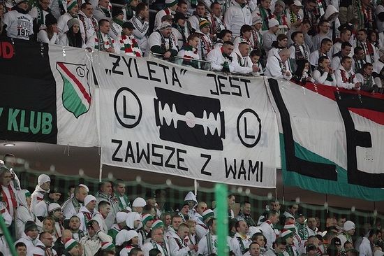 Relacja z trybun – Legia grać! - WIDEO z dopingiem