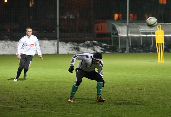 Trenowali przed meczem z GKS-em Bełchatów