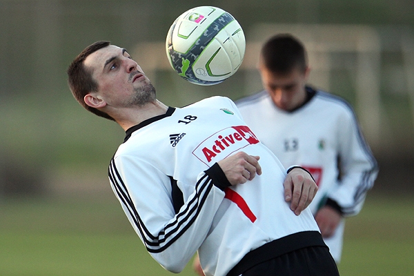 Trening popołudniowy pod znakiem strzałów i gier