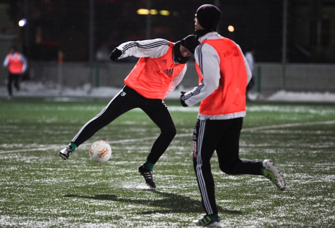 Popołudniowy trening. Kuciak show!