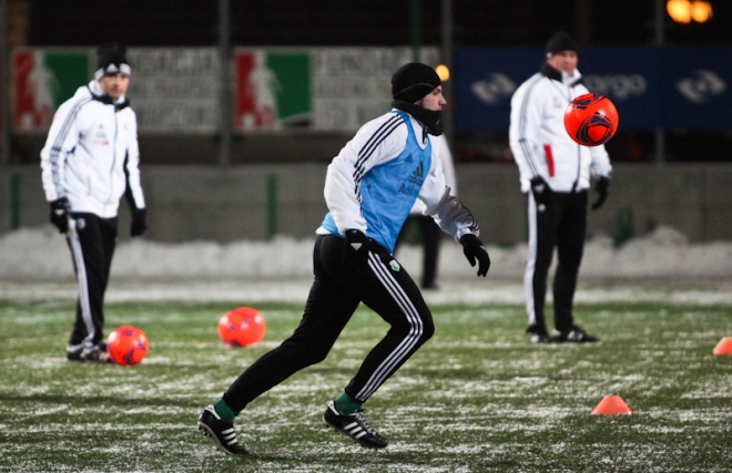 Popołudniowy trening. Kuciak show!