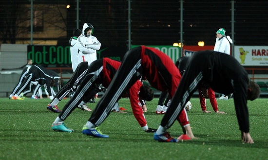 Młoda Legia wznowiła treningi w 36 osobowym składzie