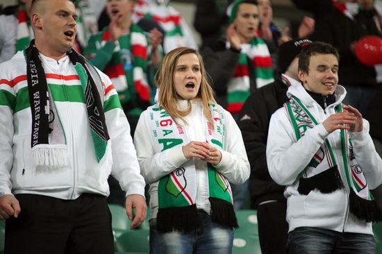 Relacja z trybun - Legia mistrz, mistrz, mistrz!