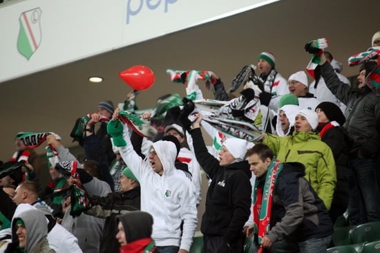 Relacja z trybun - Legia mistrz, mistrz, mistrz!