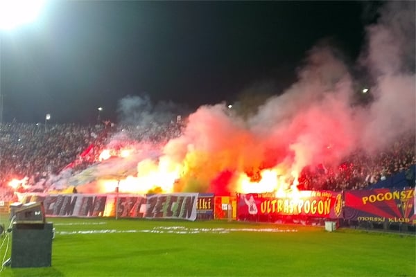 Pogoń - Legia 0:3 - Trzy punkty, po trzech golach