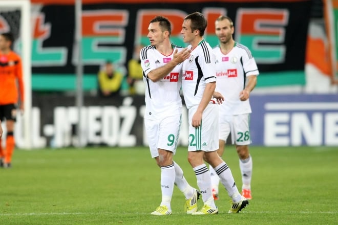 Zagłębie Lubin - Legia Warszawa 2:2: Remis po raz trzeci