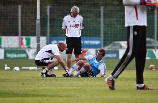 Długi trening bez kadrowiczów