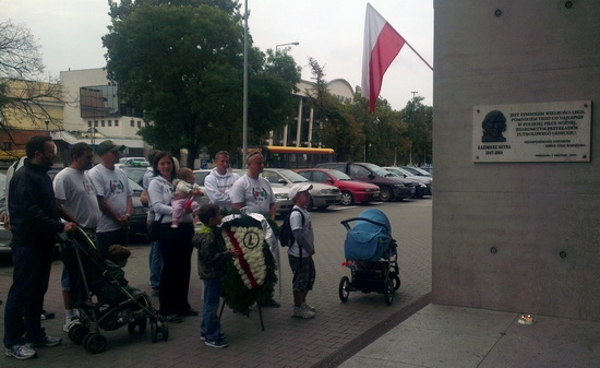 Kibice pamiętali o 23. rocznicy śmierci Kazimierza Deyny