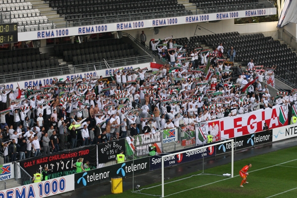 Rosenborg - Legia 2:1 (0:1) - Koniec marzeń o Lidze Europy