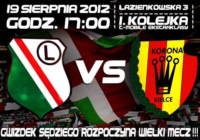 Legia Warszawa - Korona Kielce: Dobrze zacząć