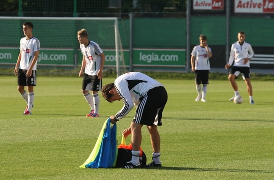 Trenowali przed meczem z SV Ried