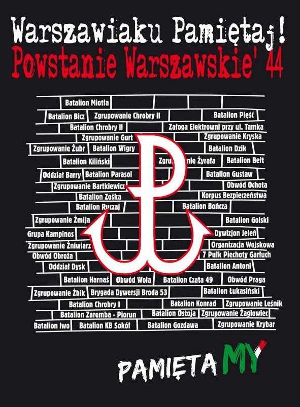 68. rocznica wybuchu Powstania Warszawskiego