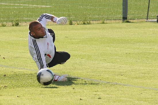 Trening strzelecki, Boruc pokazał klasę