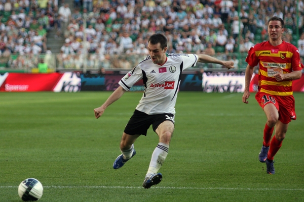 Legia Warszawa - Jagiellonia Białystok 1:1 (0:0): Człapanie lidera trwa