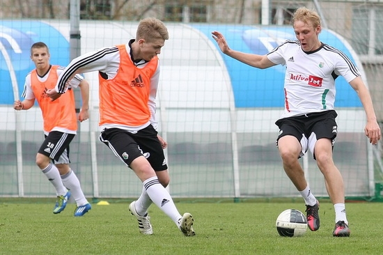 Trening pod znakiem absencji Michałów