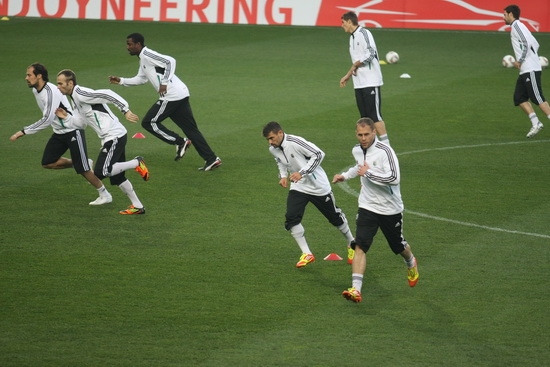 Piłkarze Legii trenowali na stadionie Sportingu