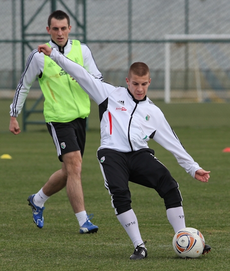 Przedsmak popołudniowego sparingu