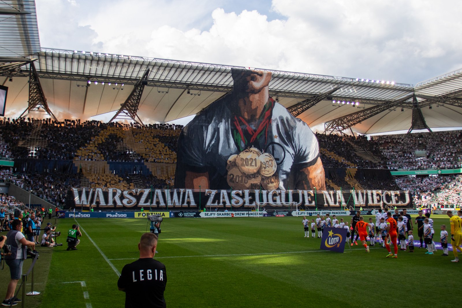 kibice Legii oprawy oprawa Legia - Zagłębie