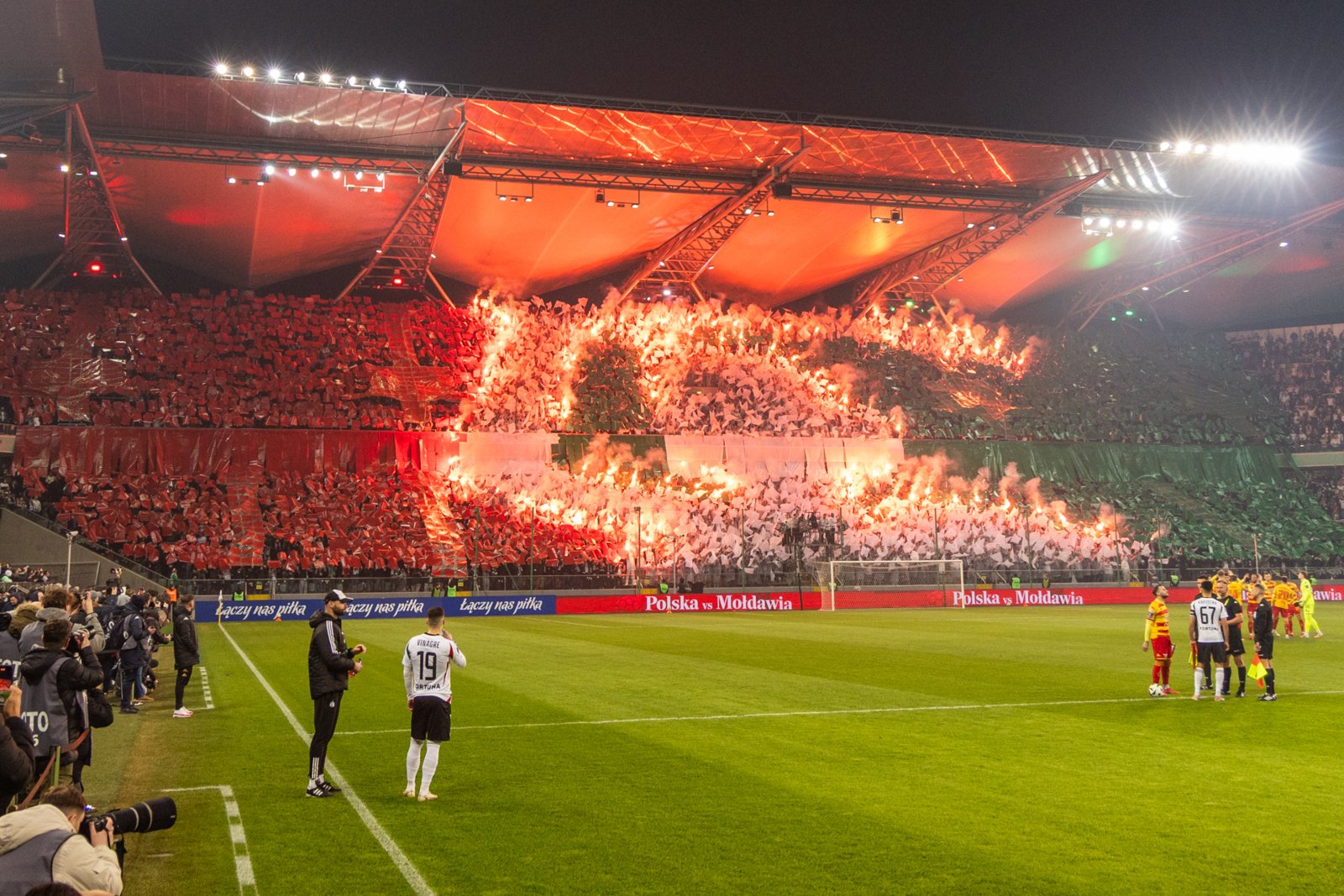 oprawy oprawa Legia Warszawa - Jagiellonia Białystokn 3:1