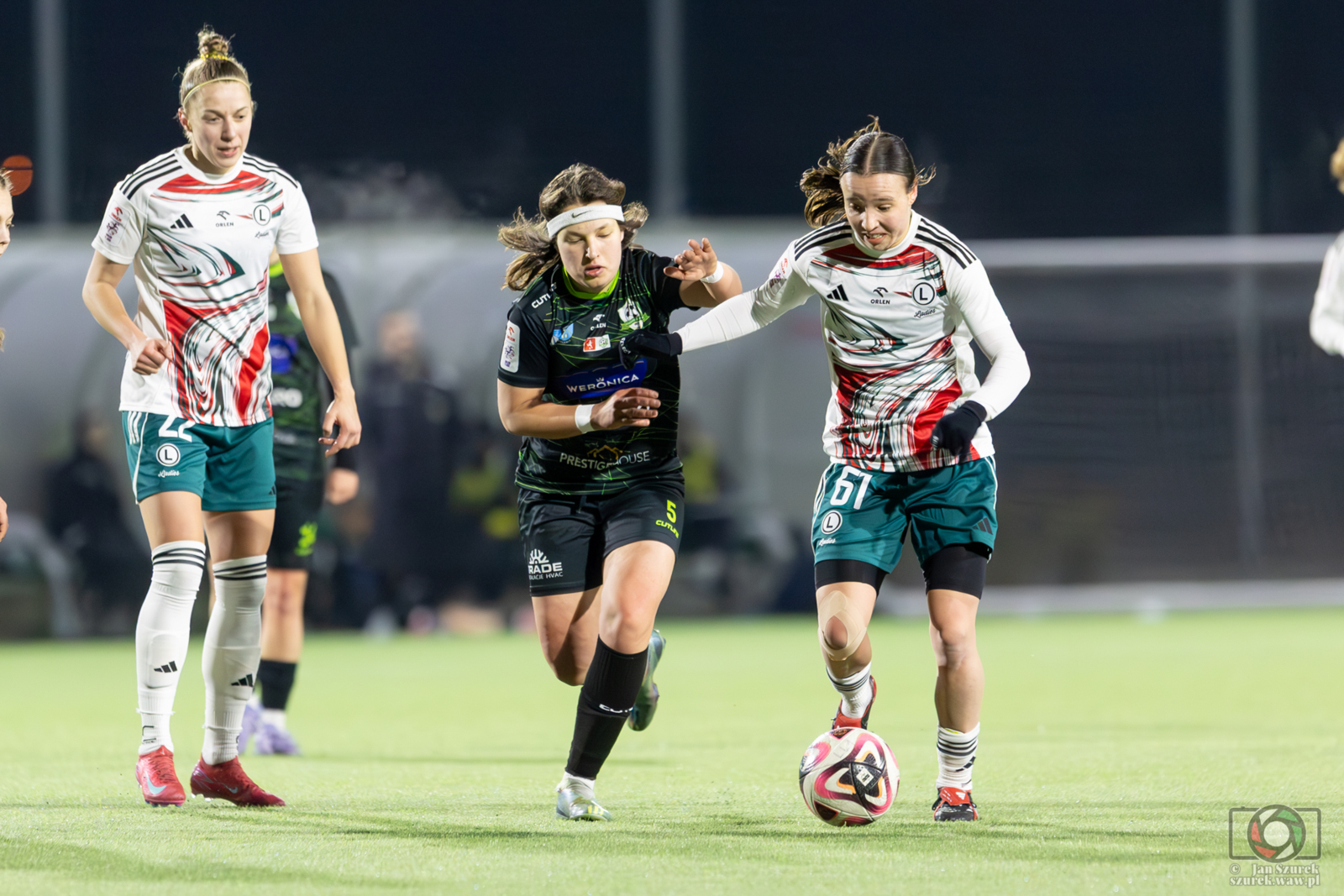 Legia Ladies - Trójka Staszkówka/Jelna