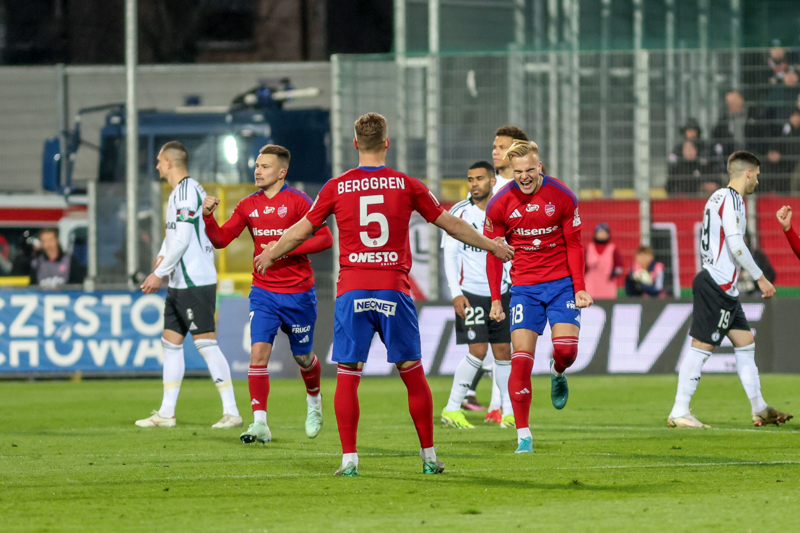 Raków Częstochowa - Legia Warszawa 3:2