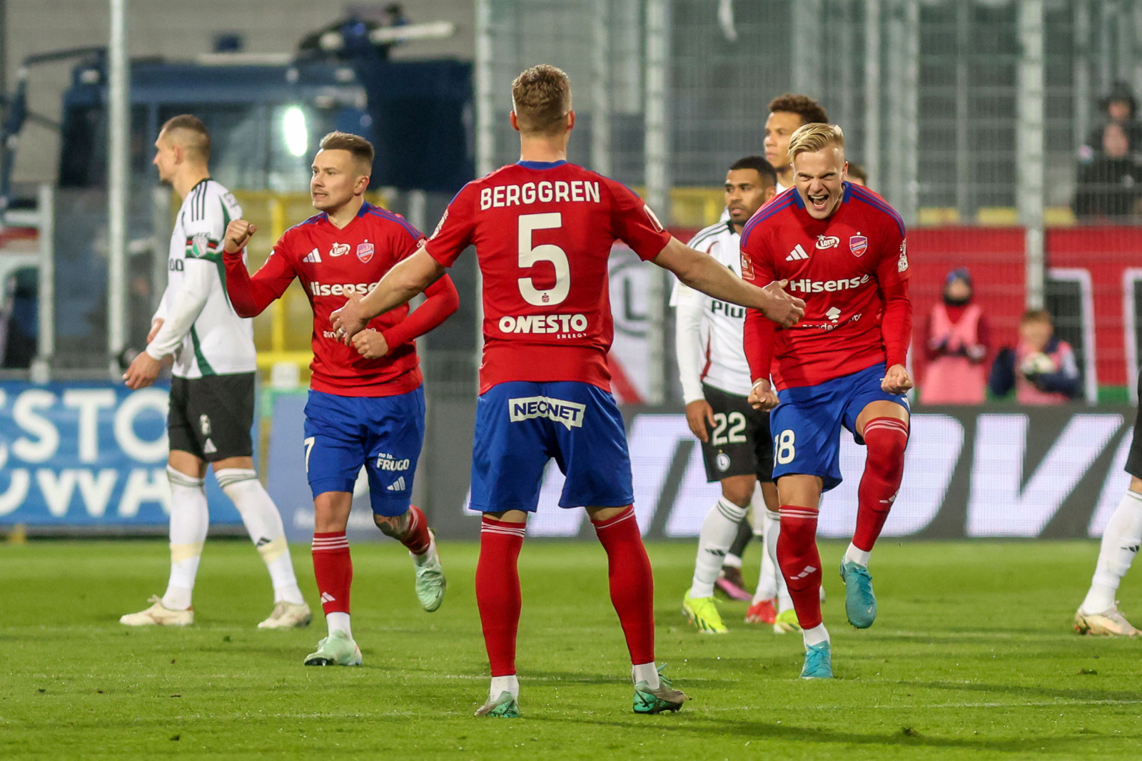 Raków Częstochowa - Legia Warszawa 3:2