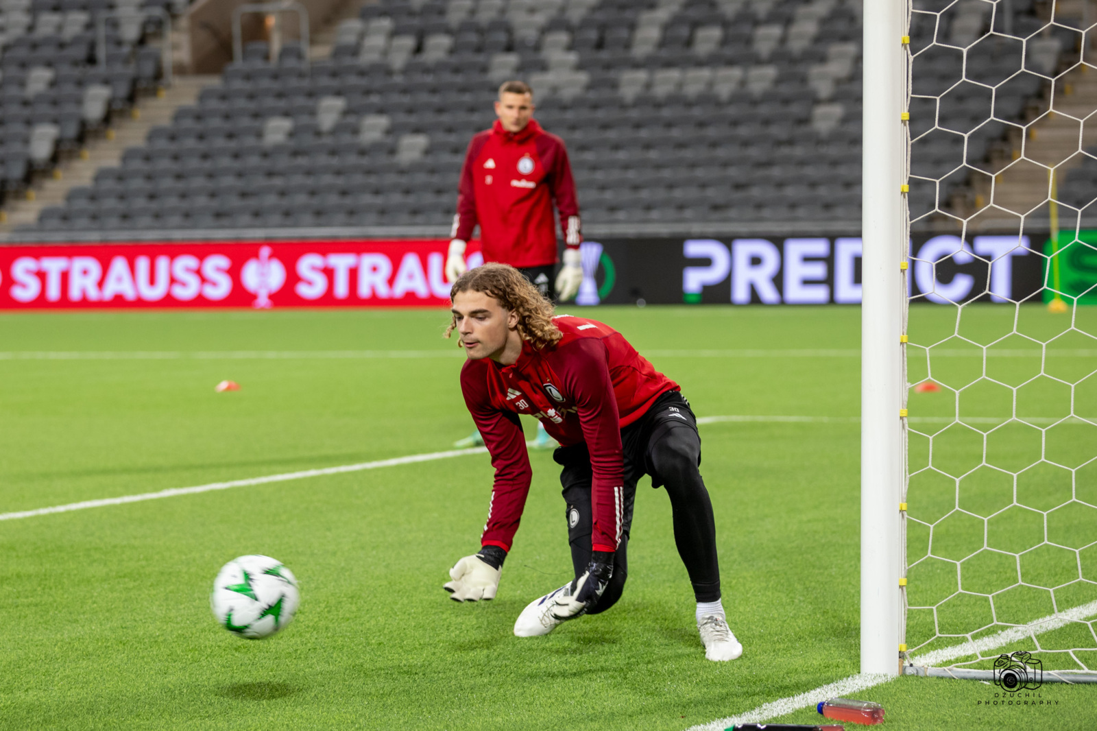 Wojciech Banasik Legioniści trenowali na stadionie Djurgarden