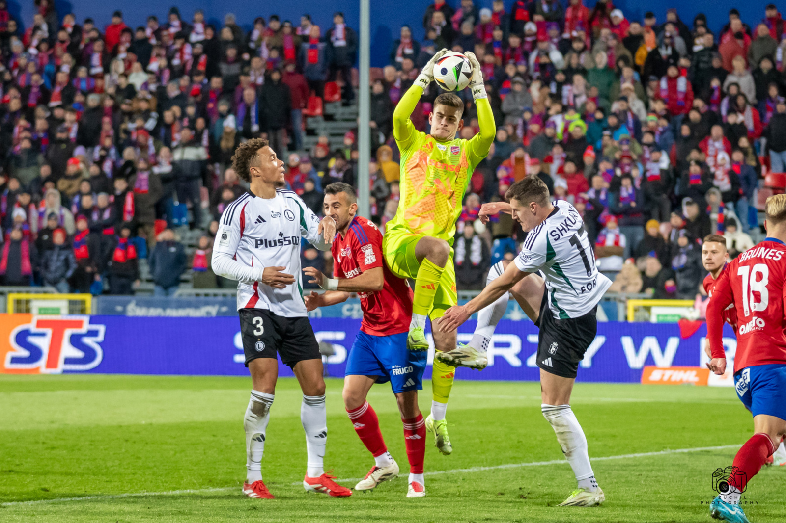 Radków Częstochowa - Legia Warszawa 3:2