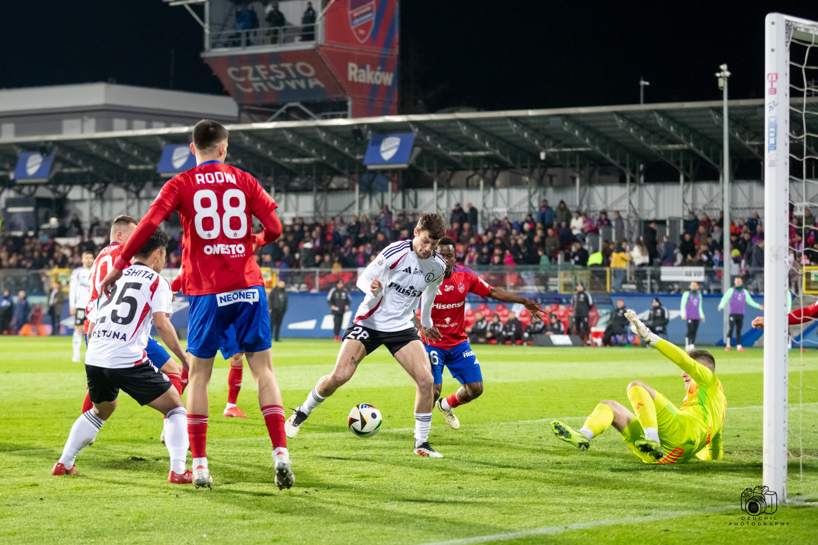 Radków Częstochowa - Legia Warszawa 3:2