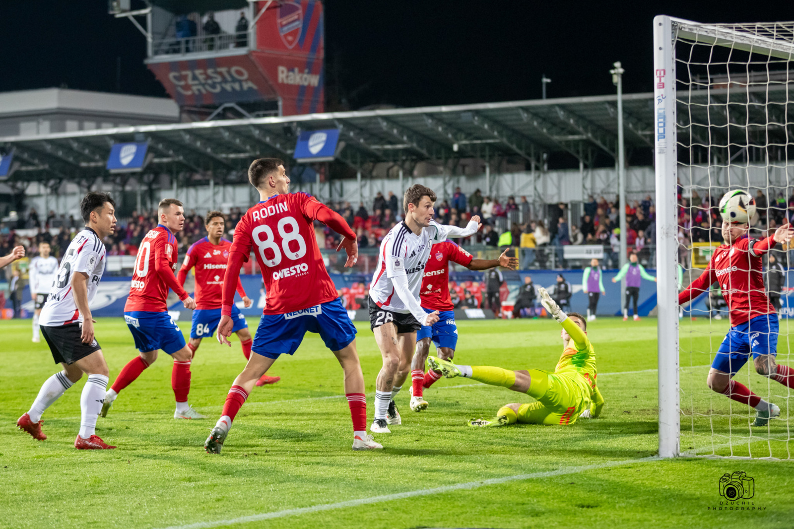 Radków Częstochowa - Legia Warszawa 3:2