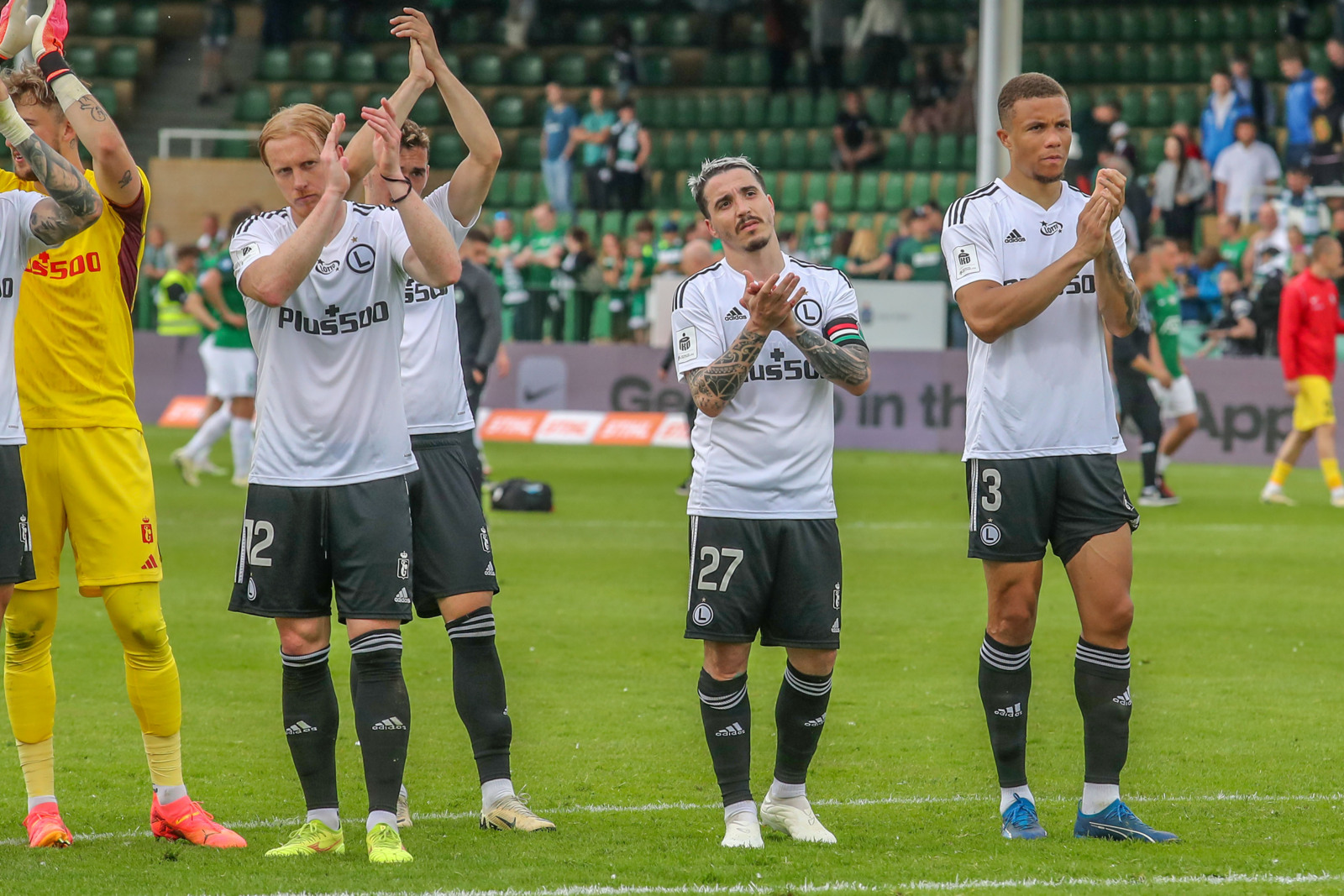 Josue Pesqueira Steve Kapuadi Warta Poznań - Legia Warszawa 0:1