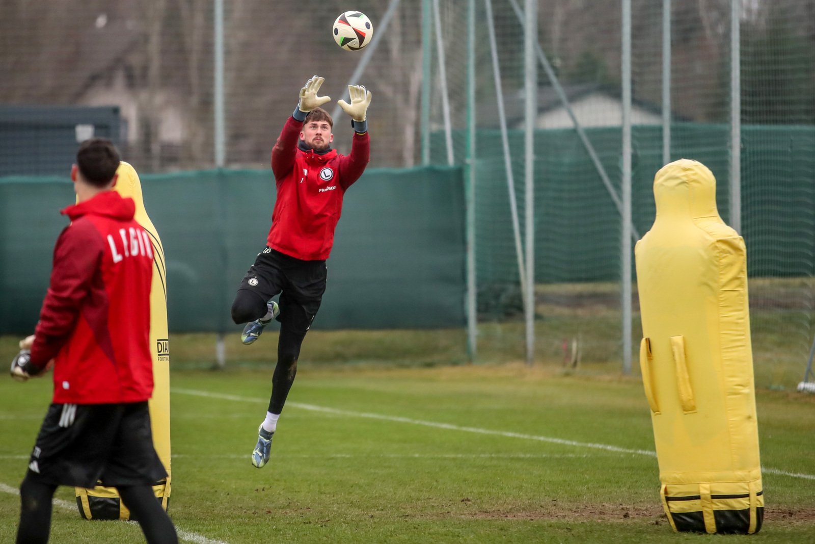 Pierwszy trening Kovacevicia z Legią Kacper Tobiasz